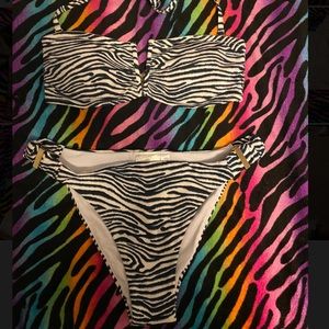 zebra bathing suit